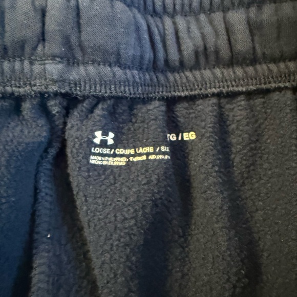 Under Armour men’s navy  Joggers size XL TG in good shape. - Picture 4 of 11